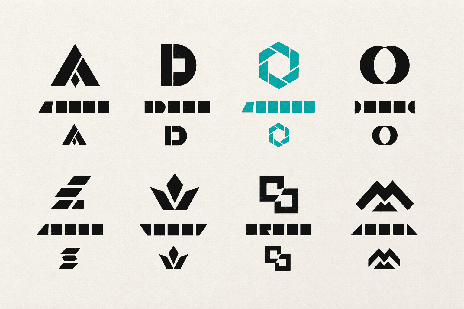 Logo concept sheet sample output